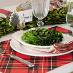 Placemat Paper- Red Plaid