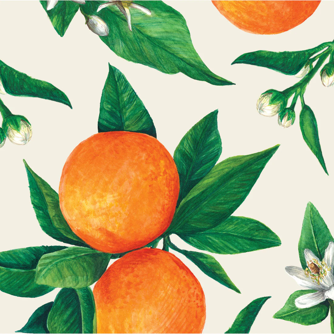 Napkin Cocktail Orange Orchard