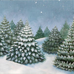 Napkin Cocktail Evergreen Forest