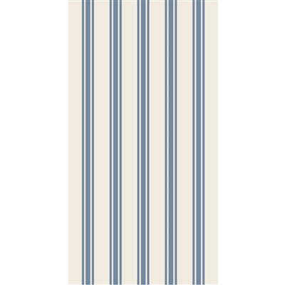 Napkin Guest Cornflower Blue linen stripe