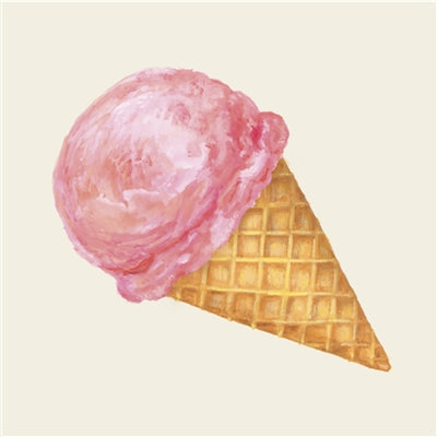 Napkin Cocktail Ice Cream