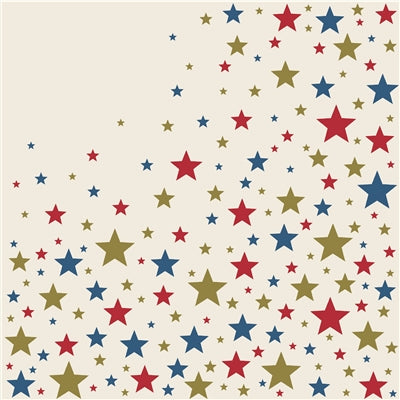 Napkin Cocktail Star Spangled