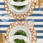 Runner Table Navy Classic Stripe