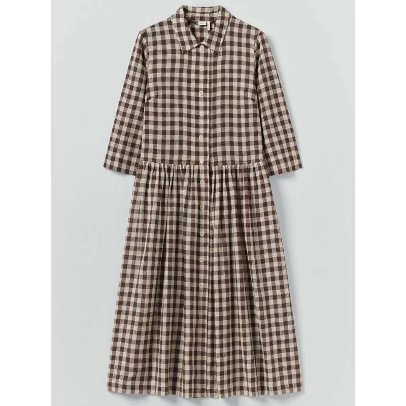 Dress Check Linen
