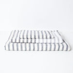 Linen Border Bath Towel