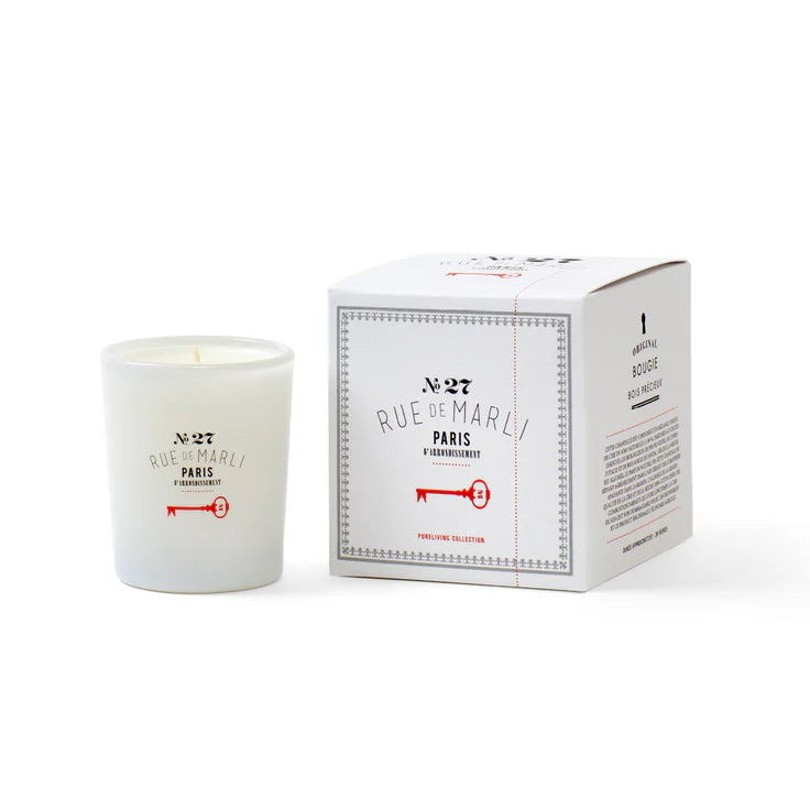 Candle - Rue de Marli N°27 Bois précieux 50hrs
