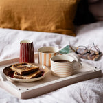 Creamer Sgrafitto Stripe - Paprika