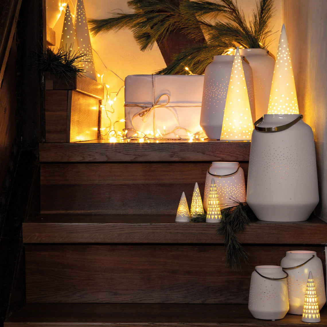 Light Forest LED Lit Trees - Dots