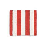 Napkin Stripe Red/White