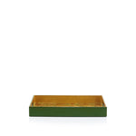 Tray Gold Leaf 'Ivy' Rectangular Lacquered Tray - 20"x16"