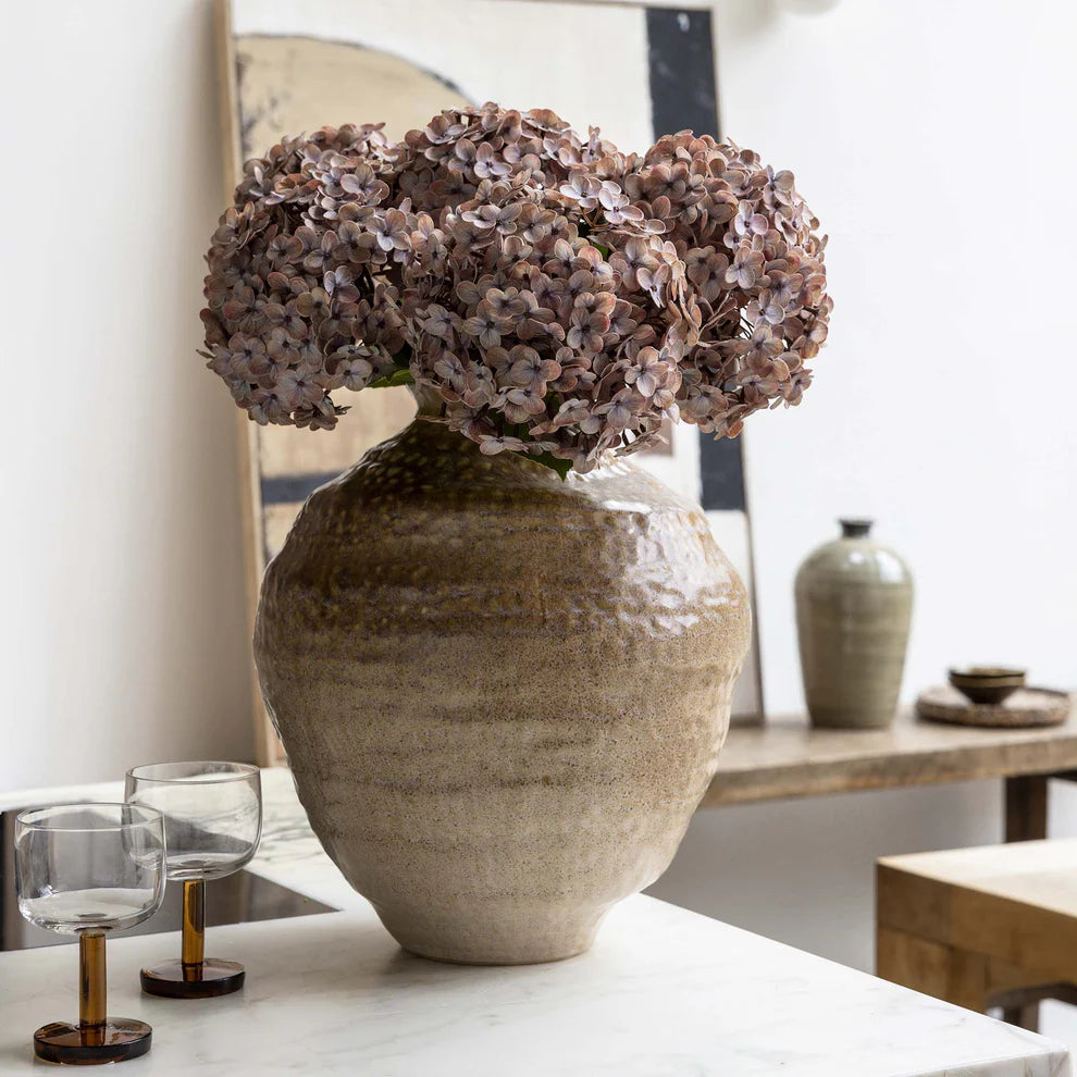 Flower Artificial Hydrangea Antique Blush