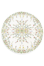 Tablecloth Linen Round 102" - S&B x John Derian 'Botanical Wildflower'