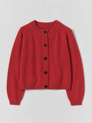 Cardigan Eden Wool/Cashmere Raglan