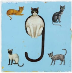Plaque porcelain Number 9