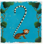 Plaque porcelain Number 2