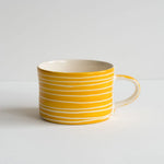 Mug Sgrafitto Stripe - Turmeric