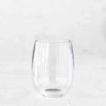 Glass Stemless Wine Sym