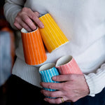 Creamer Sgrafitto Stripe - Turmeric