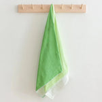 Two-Tone Chambray Hand Towel