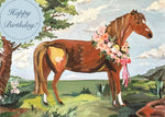 Pony Club Birthday Greeting Card