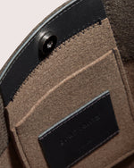 Jaunt Merino Wool Tote - Cumin / Tobacco Black