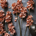 Flower Artificial Cone Hydrangea Antique Pink