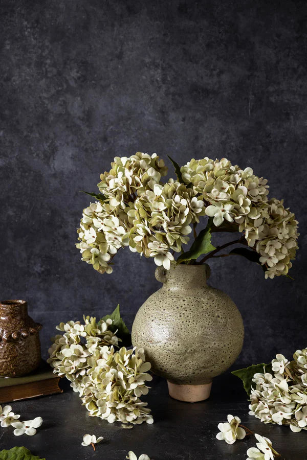Flowers Artificial Hydrangea Soft Green