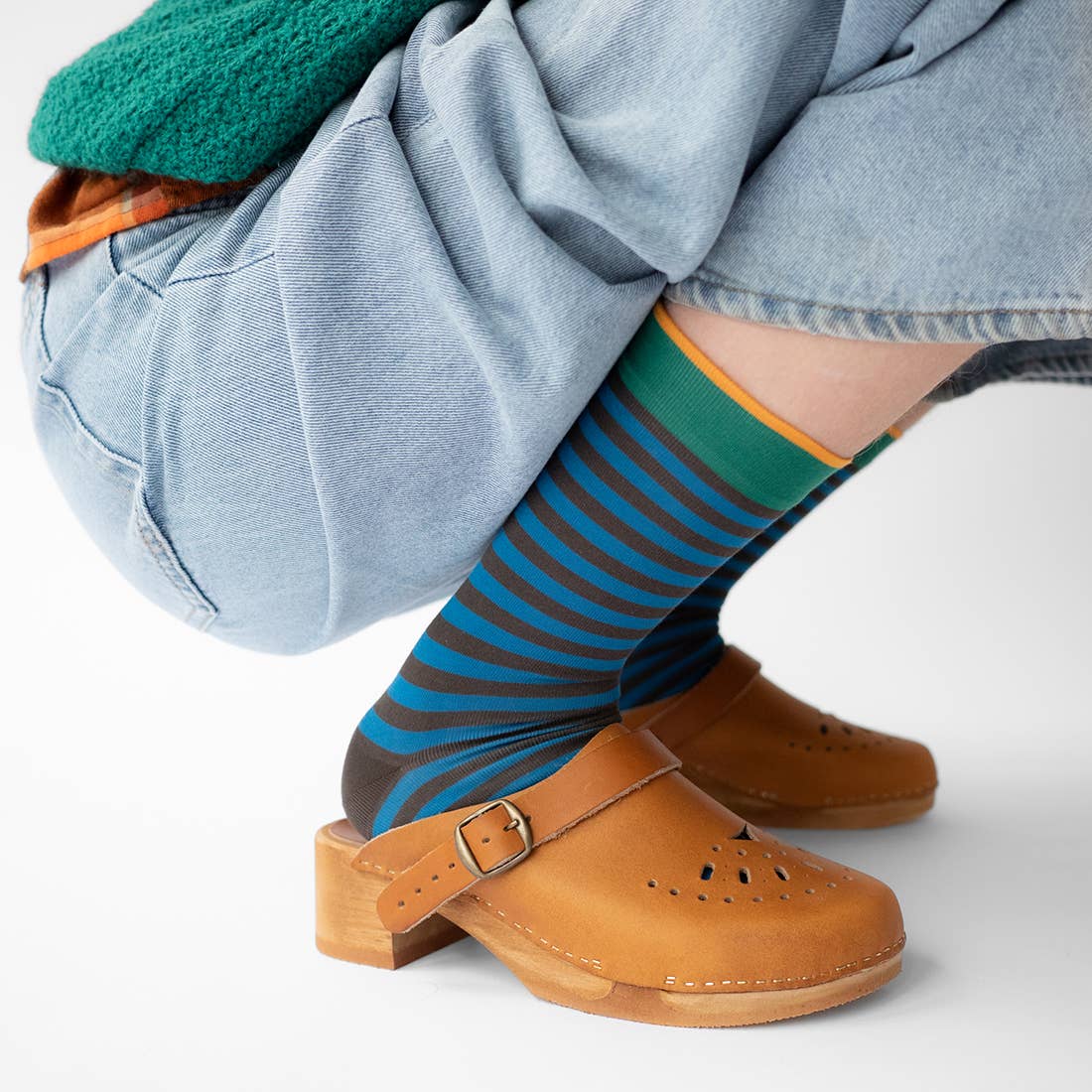 Socks Stripess Terre d'Ombre