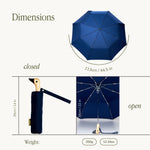 Umbrella Navy Compact Eco-Friendly Original Duckhead Umbrella