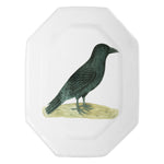Platter Octagonal Crow