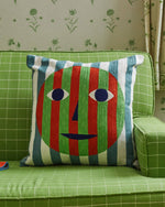 Everybody Embroidered Pillow, 18x18"