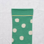 Socks Polka dot Green Ming