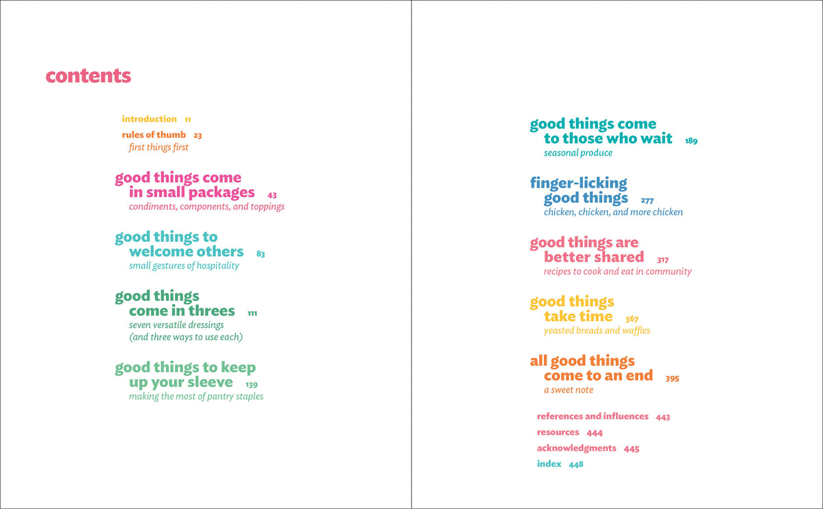 Book Good Things