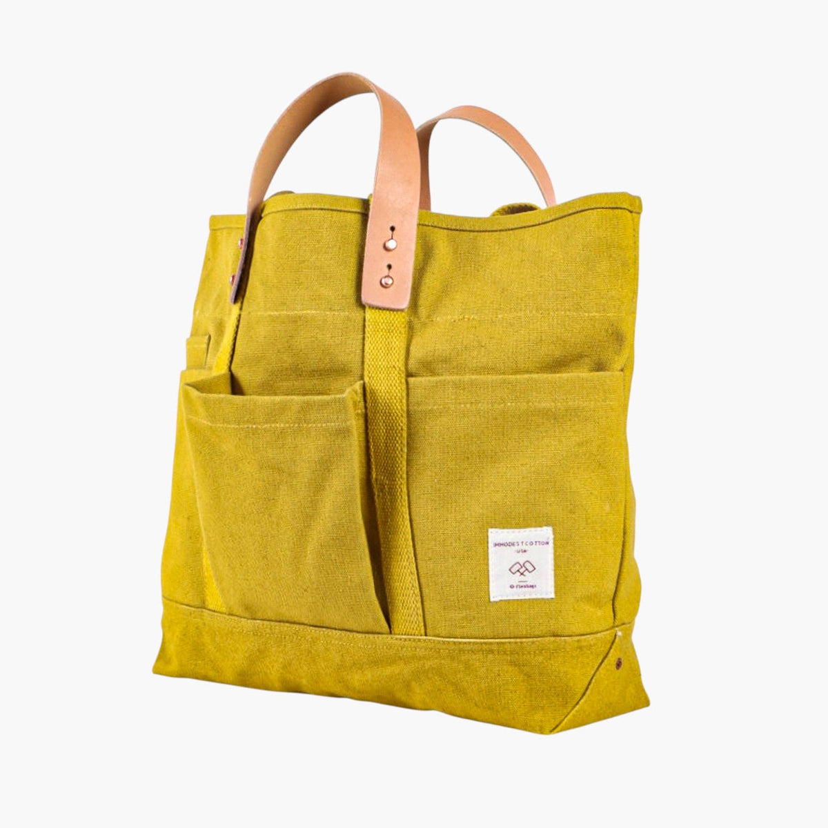 Bag Construction Tote | Chartreuse