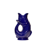 Cobalt Blue Gluggle Jug
