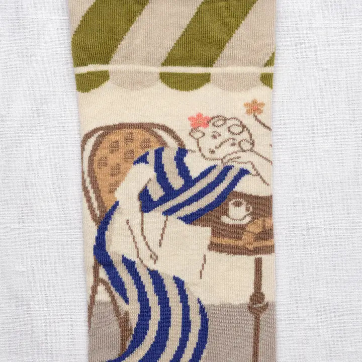 Socks set Book Paris Au Cafe