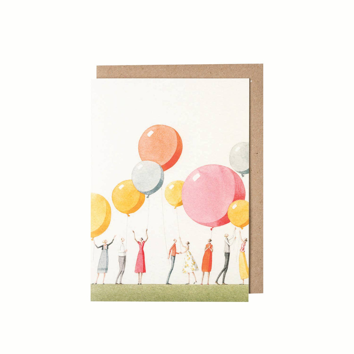 Balloon Party Greeting Card