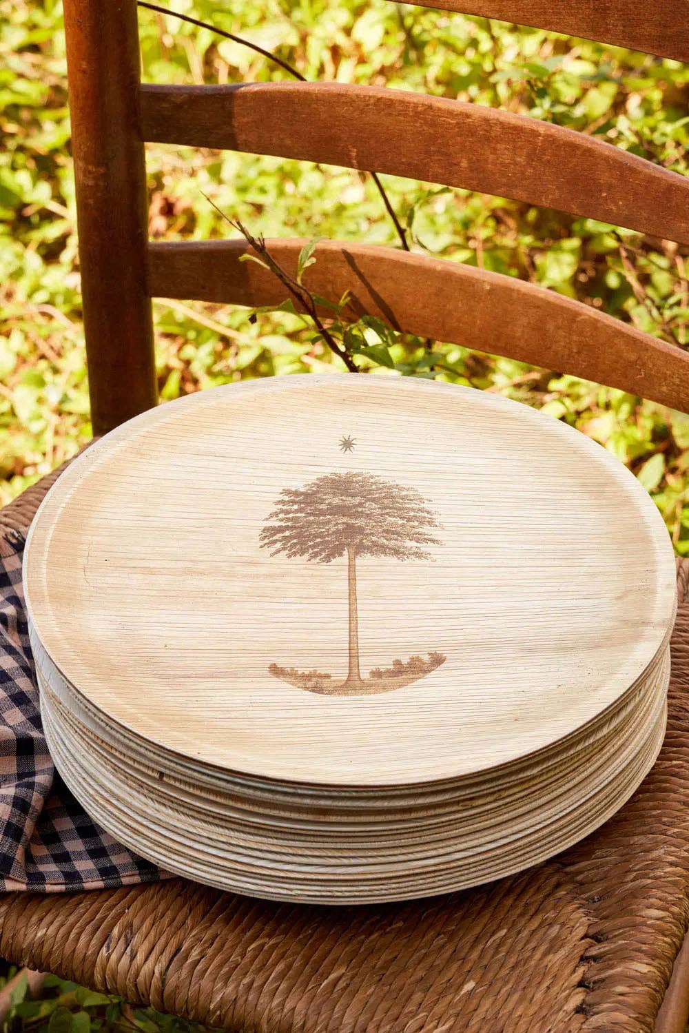 Compostable Palm Leaf Plates | Shade Tree | 6”-12"
