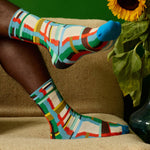 Socks Carreaux Blue Princier