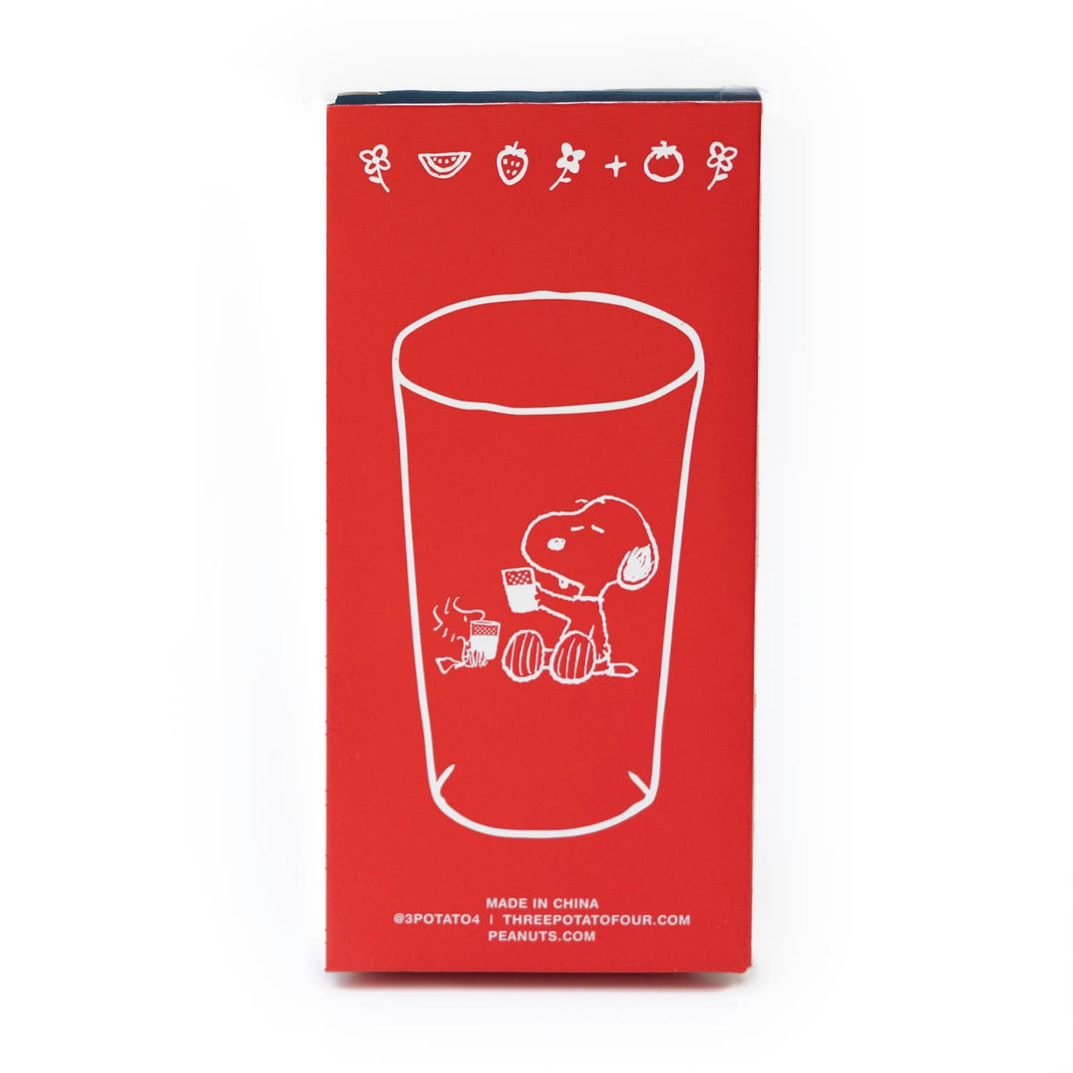 Cup Pebbled 3P4 x Peanuts® - Snoopy "Cheers!"