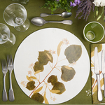 Placemat Herbarium round, cork-backed - Citrus