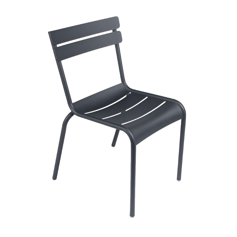 Luxembourg Side Chair: ANTHRACITE