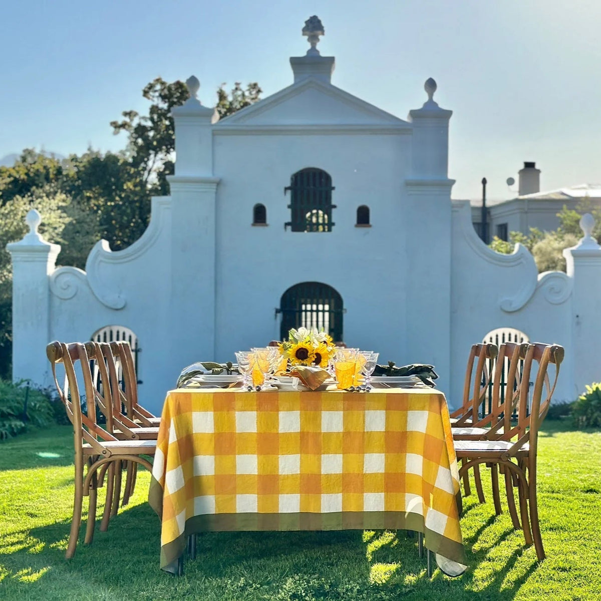 ‘Gingham’ Linen Napkin