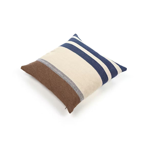 Pillow Marina Stripe 20x20 - Indigo