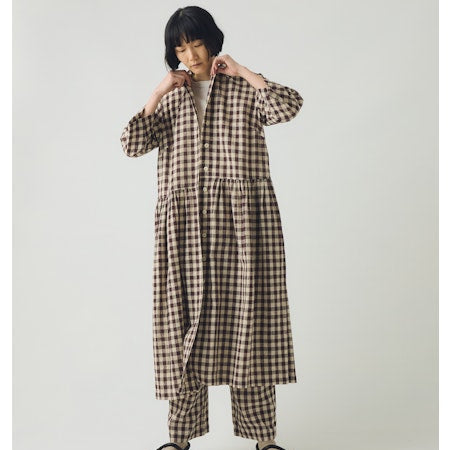 Dress Check Linen