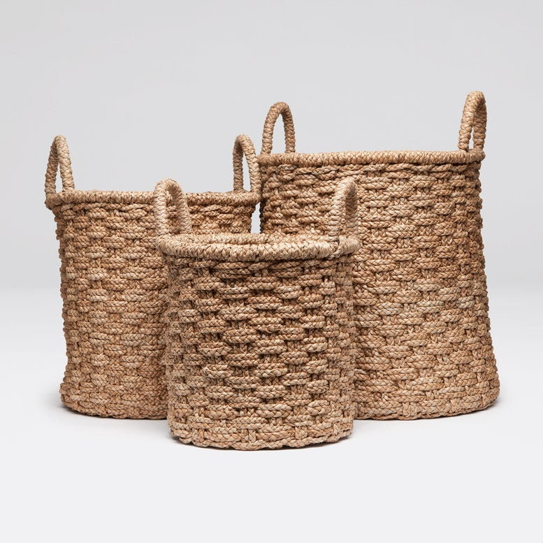 Santana Round Soft-Woven Nesting Basket: Medium