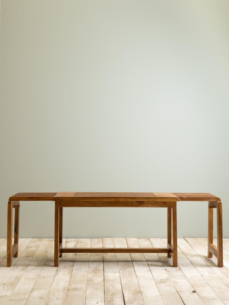 Bench Extendable - Acacia Wood