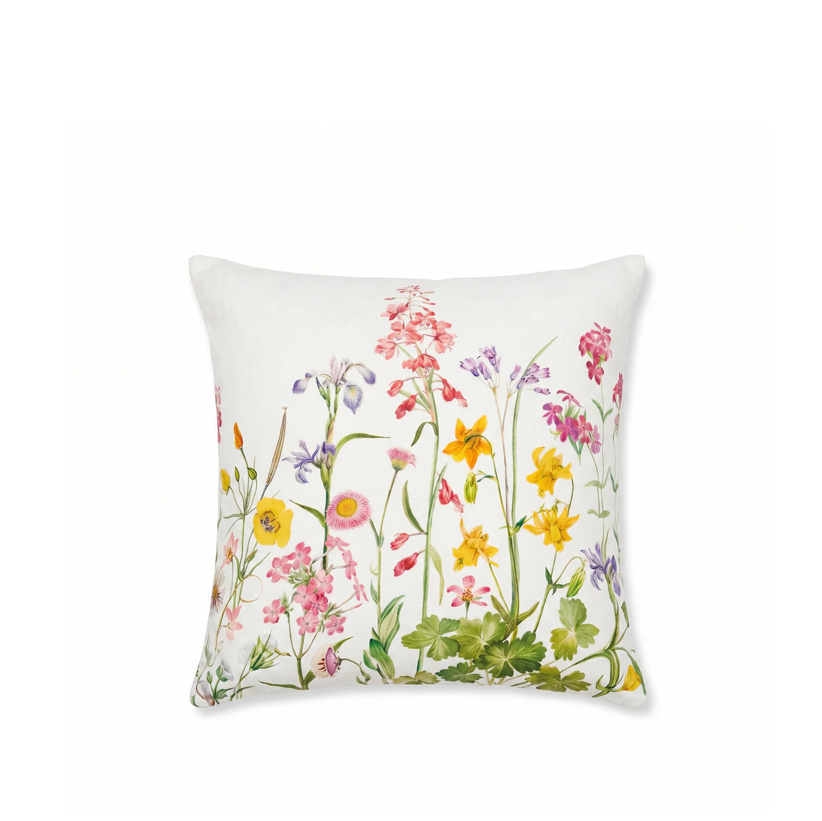 Cushion 'Our June' floral linen cushion 20x20