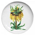 Plate Yellow Flower Dinner