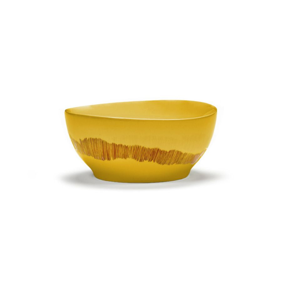 Bowl: Yellow/Red